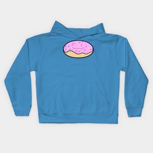 Pink donut Kids Hoodie